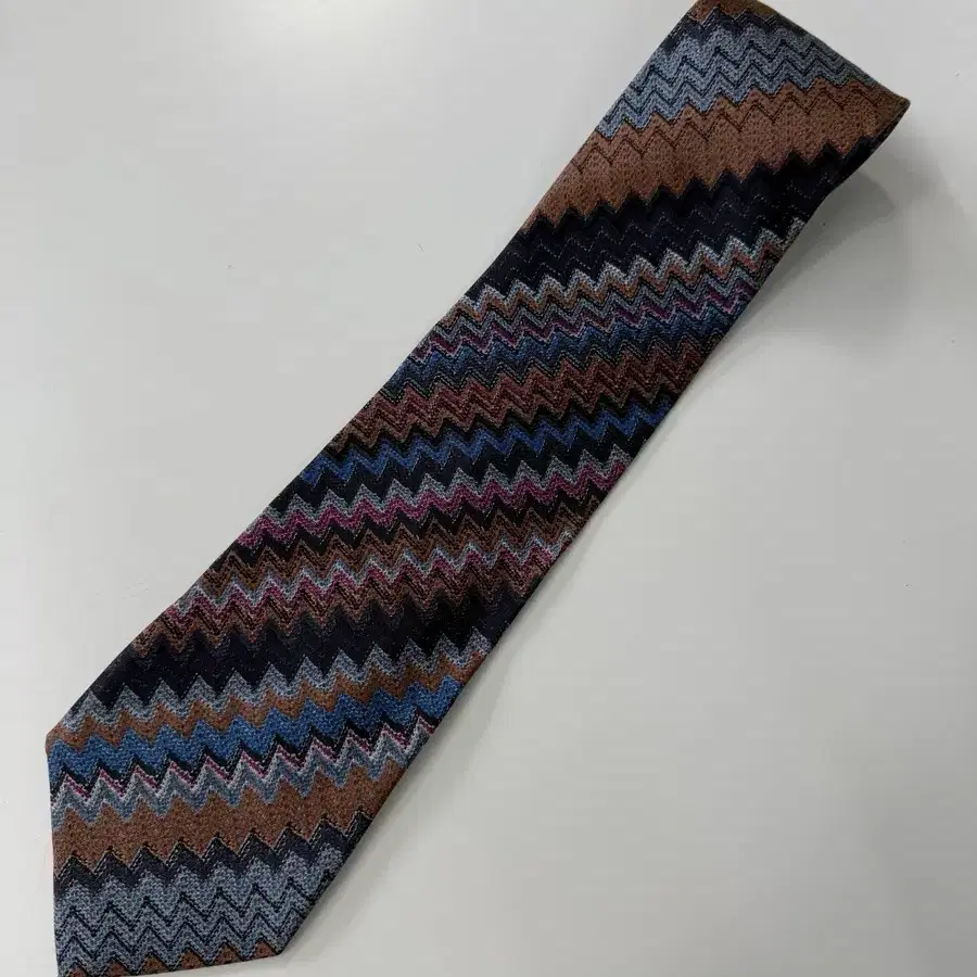 미쏘니 (Missoni) 실크 넥타이 9.3cm