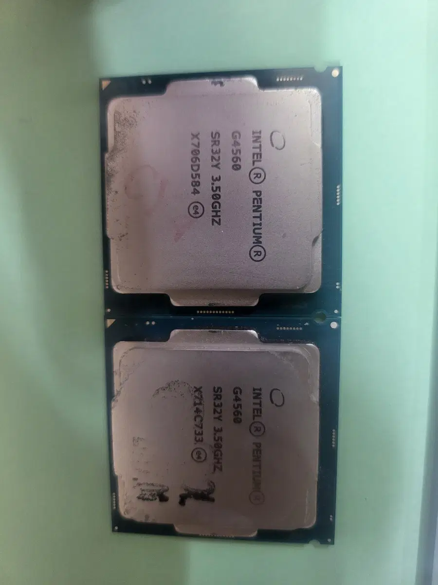 인텔 펜티엄 cpu G4560 CPU 7세대 20260806-06