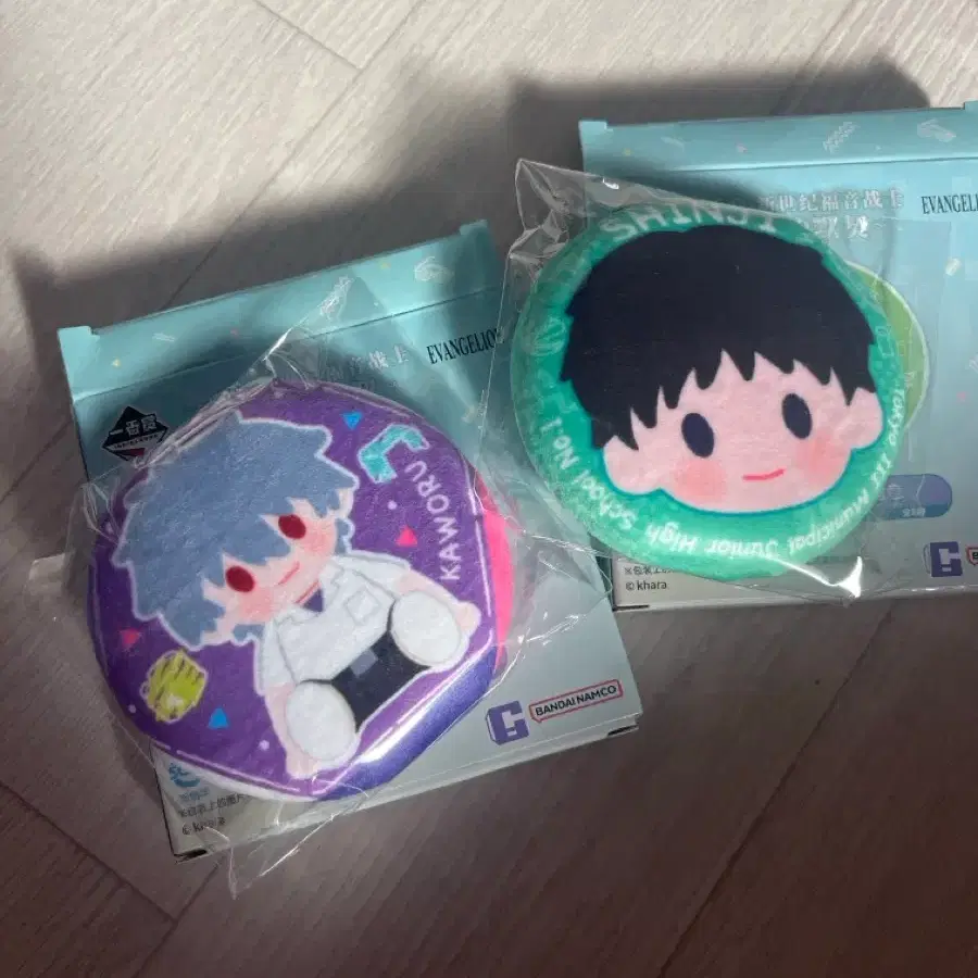 에반게리온 중국한정 쿠지 신지 카오루 일괄 택포