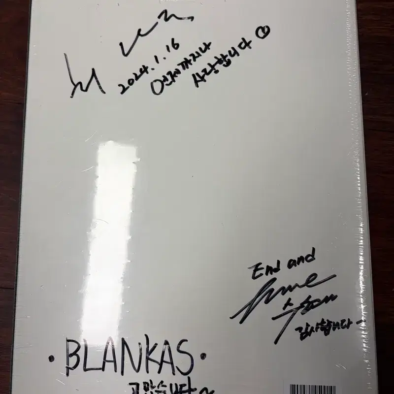창세기전 컬렉터즈 에디션 개발진 사인본(THE WAR OF GENESIS COLLECTORS EDITION)