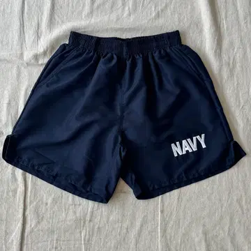 밀리터리 navy 나일론 반바지 F