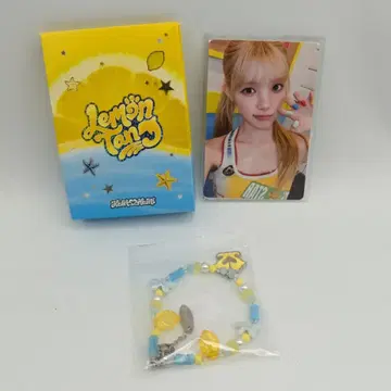 Hearts2Hearts 레몬 탕 MD 유하 비즈 팔찌 세트