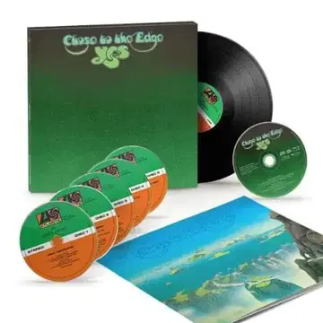 예스 위기 슈퍼 디럭스 에디션 4CD+Blu-ray+LP