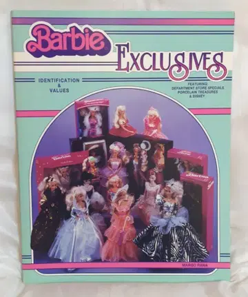 COLLECTOR BOOKS 바비 MARGO RANA BARBIE EXCLUSIVES