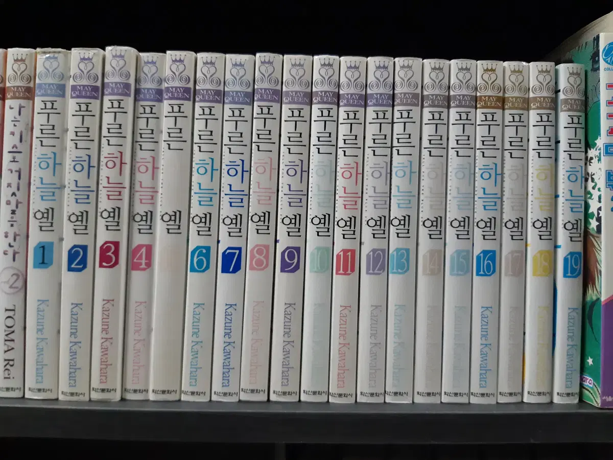 푸른하늘 옐 1-19 완결 소장본 중고만화책 만화짱많아 프로안전상점