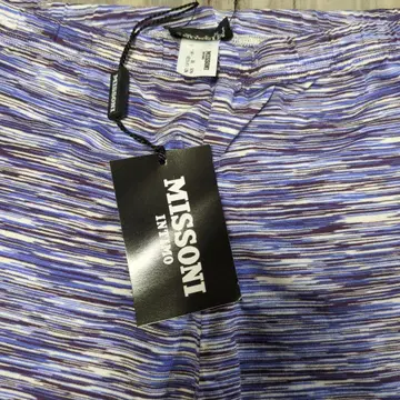 택 포함 MISSONI INTIMO 하의 블루 계열 M 사이즈