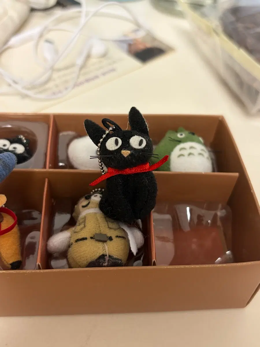 지브리 지지 고양이 정품 키링