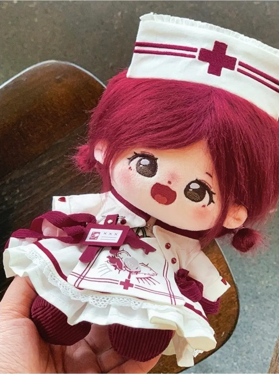 인형옷 20깅 25깅 혈 간호사 무속성 옷장 20cm 25cm