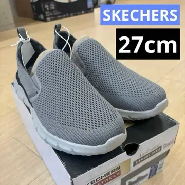 SKECHERS 슬립온 그레이 27.0cm