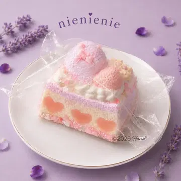 [ 신상 ] nienienie 니에니에 스트로베리 케이크 하트 단면