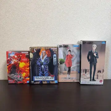 피규어 4개 세트 묶음 판매 원피스 SPY x FAMILY
