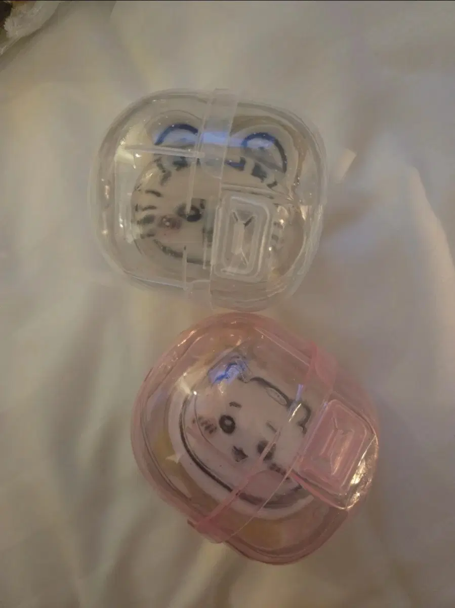 치이카와 우매보시 접시 가챠 2개 세트