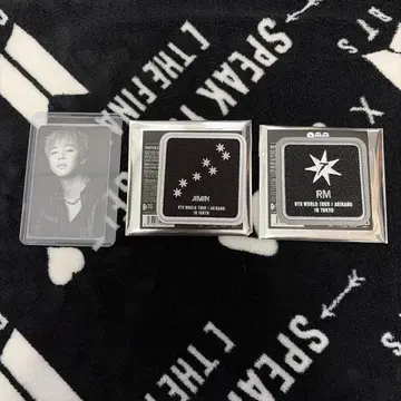 BTS ARIRANG IN TOKYO POPUP 와펜 지민 RM