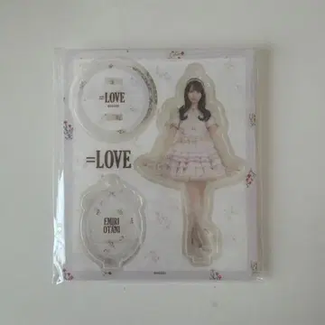 =LOVE 오타니 에미리 아크릴 스탠드 8주년 투어 의상 발레코어