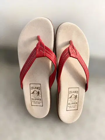 ISLAND SLIPPER 아일랜드 슬리퍼 레드 7