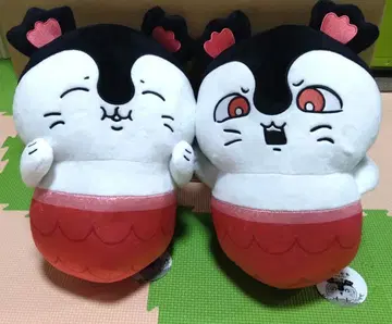 [ 새상품&택 포함 ] 치이카와(먼작귀) 인어섬의 비밀 세이렌 BIG 봉제 인형 세트