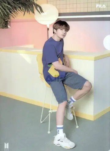 BTS FILA 콜라보 JUNGKOOK 클리어 파일