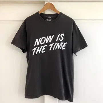 SPICK&SPAN Letter Boy 티셔츠 TEE 블랙 흑먹색