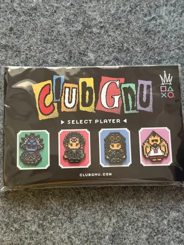 [ King Gnu ] Club Gnu 핀 배지 세트