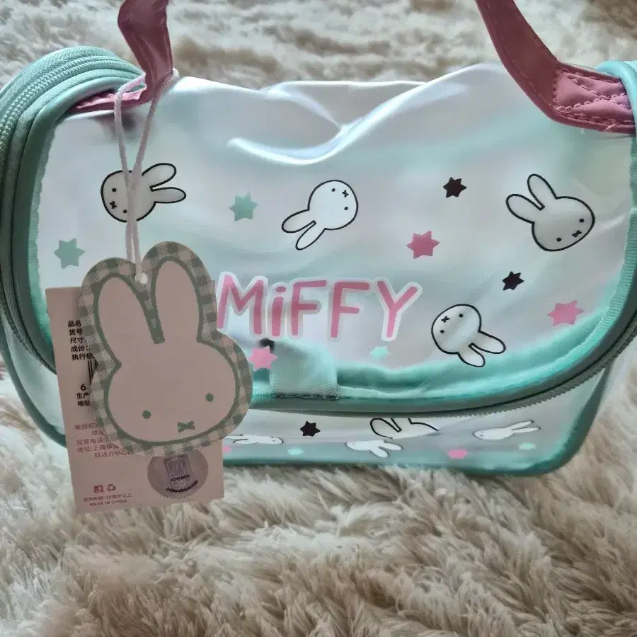 미피 반투명가방