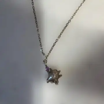 포켓몬 겐가 목걸이 실버 컬러