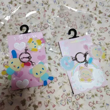 산리오 우사하나 3단 아크릴 참