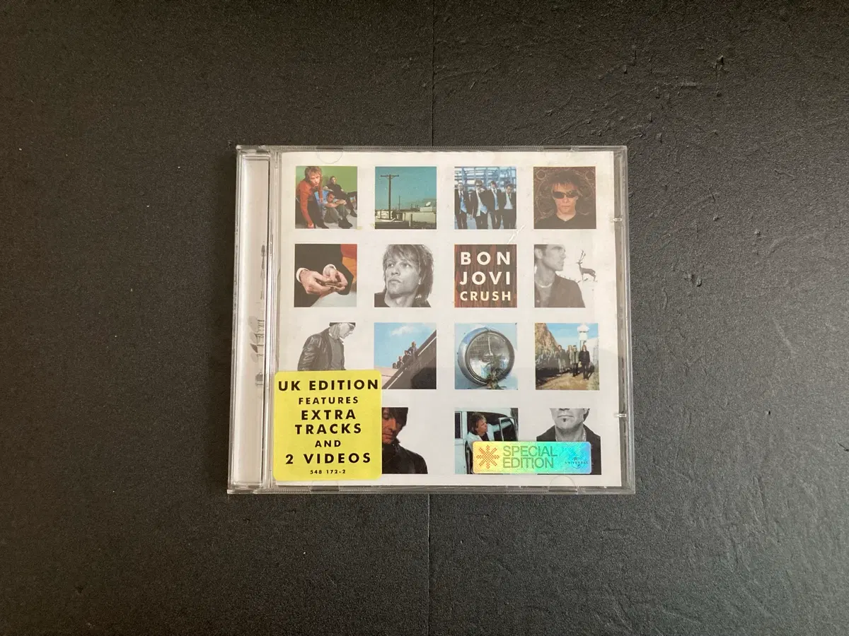 본조비 Bon Jovi-7집 Crush 스페셜에디션 UK CD