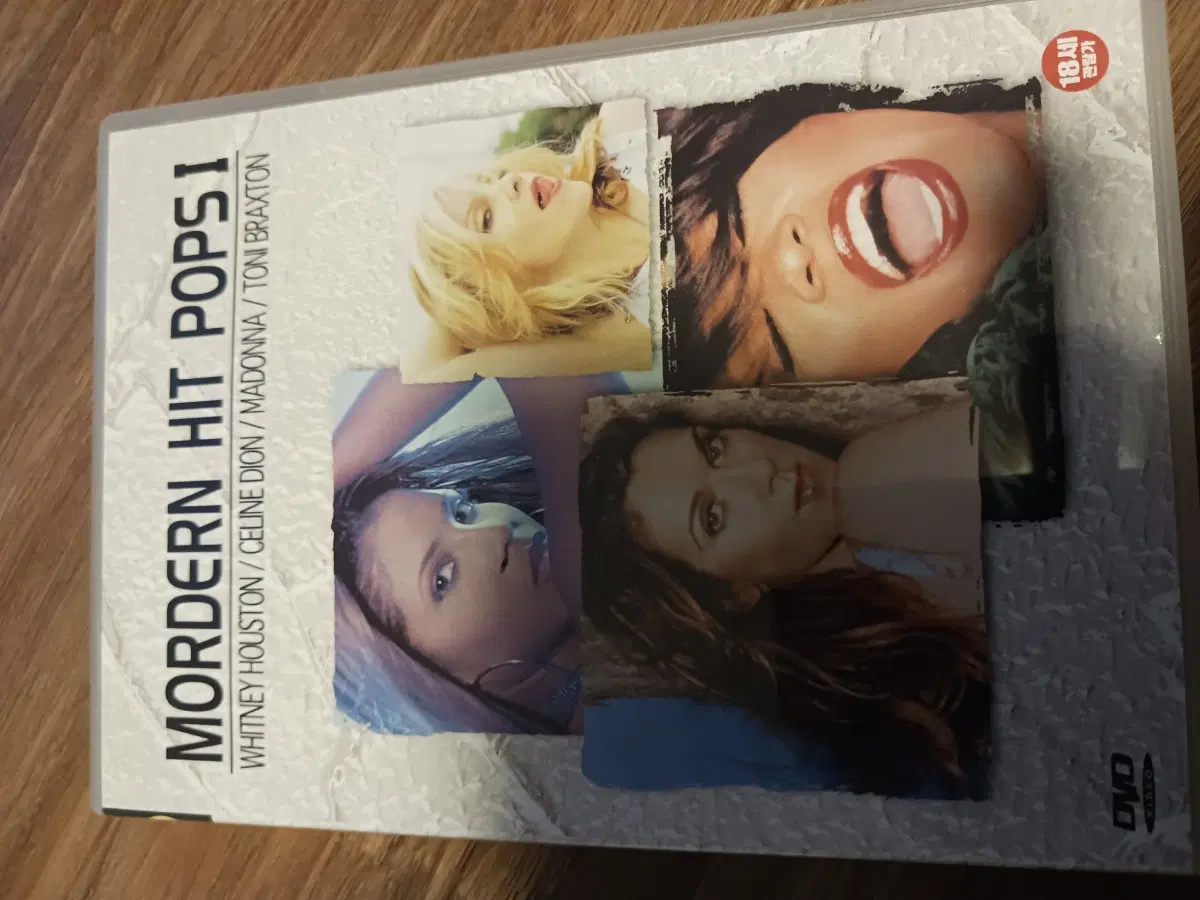모던 힛 팝스 I DVD 휘트니 휴스턴/셀린 디온/마돈나/토니 브랙스턴