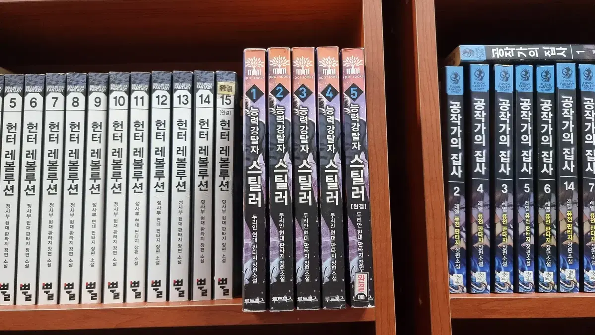 능력강탈자스틸러 1-5 완 두리안 현대 판타지 소설