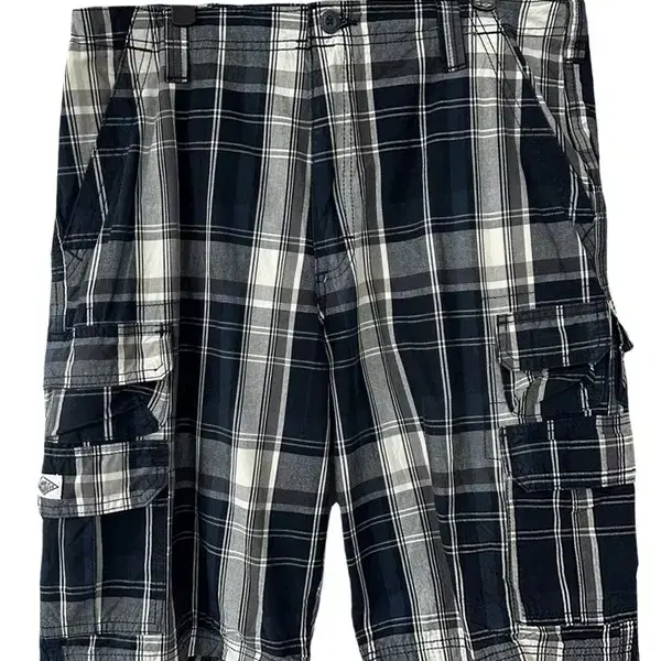 [34] LEE DUNGAREES 리 체크패턴 코튼카고쇼츠 반바지