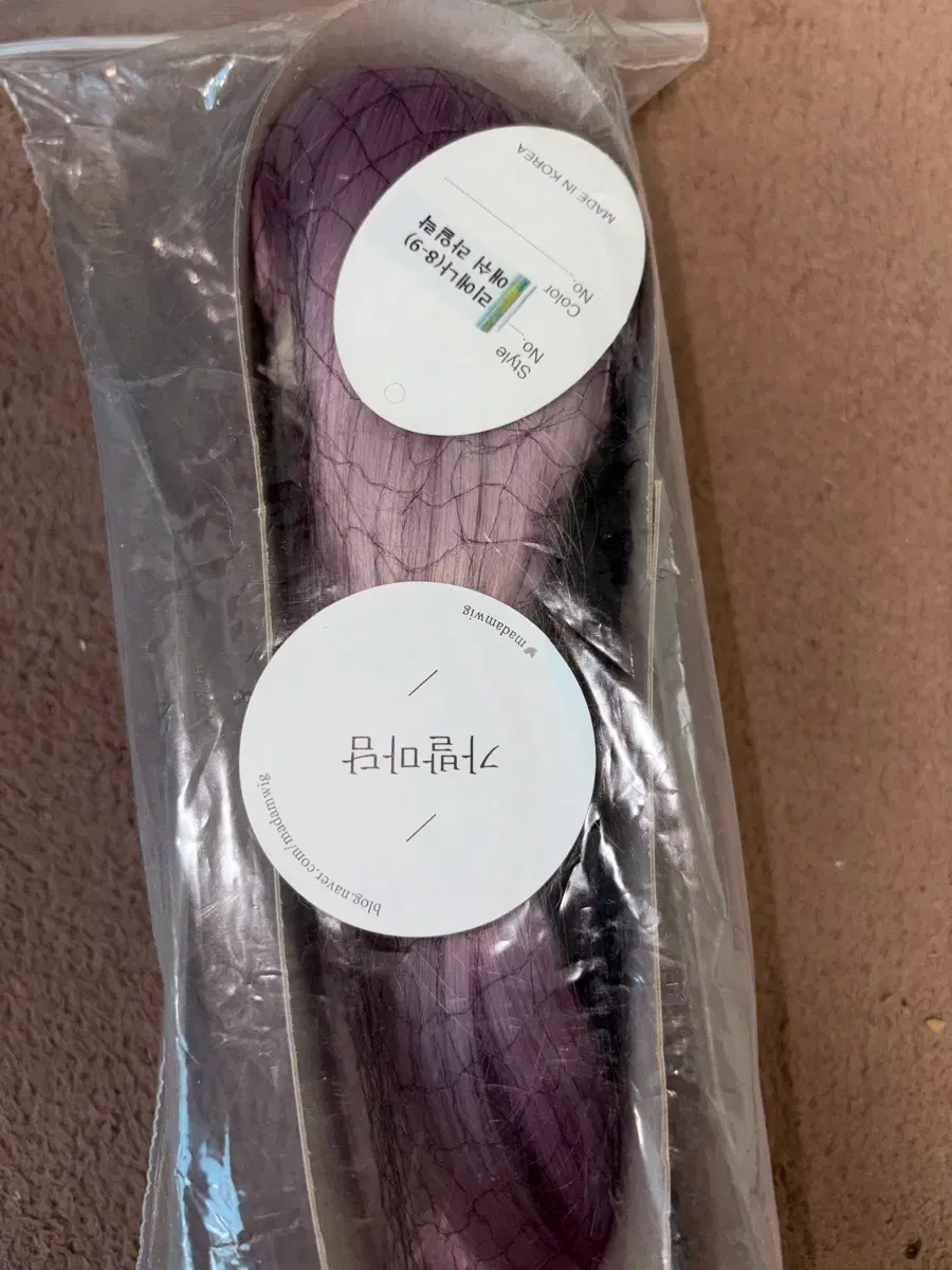 가발마담 리에나 8-9 애쉬 라일락 구체관절인형 가발