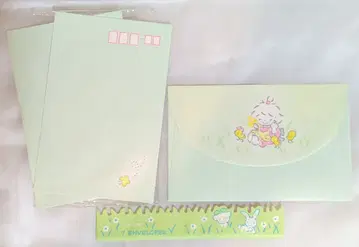 산리오 타이니 포엠 (바람의 아이 삿짱) 봉투 7매 세트 1976년