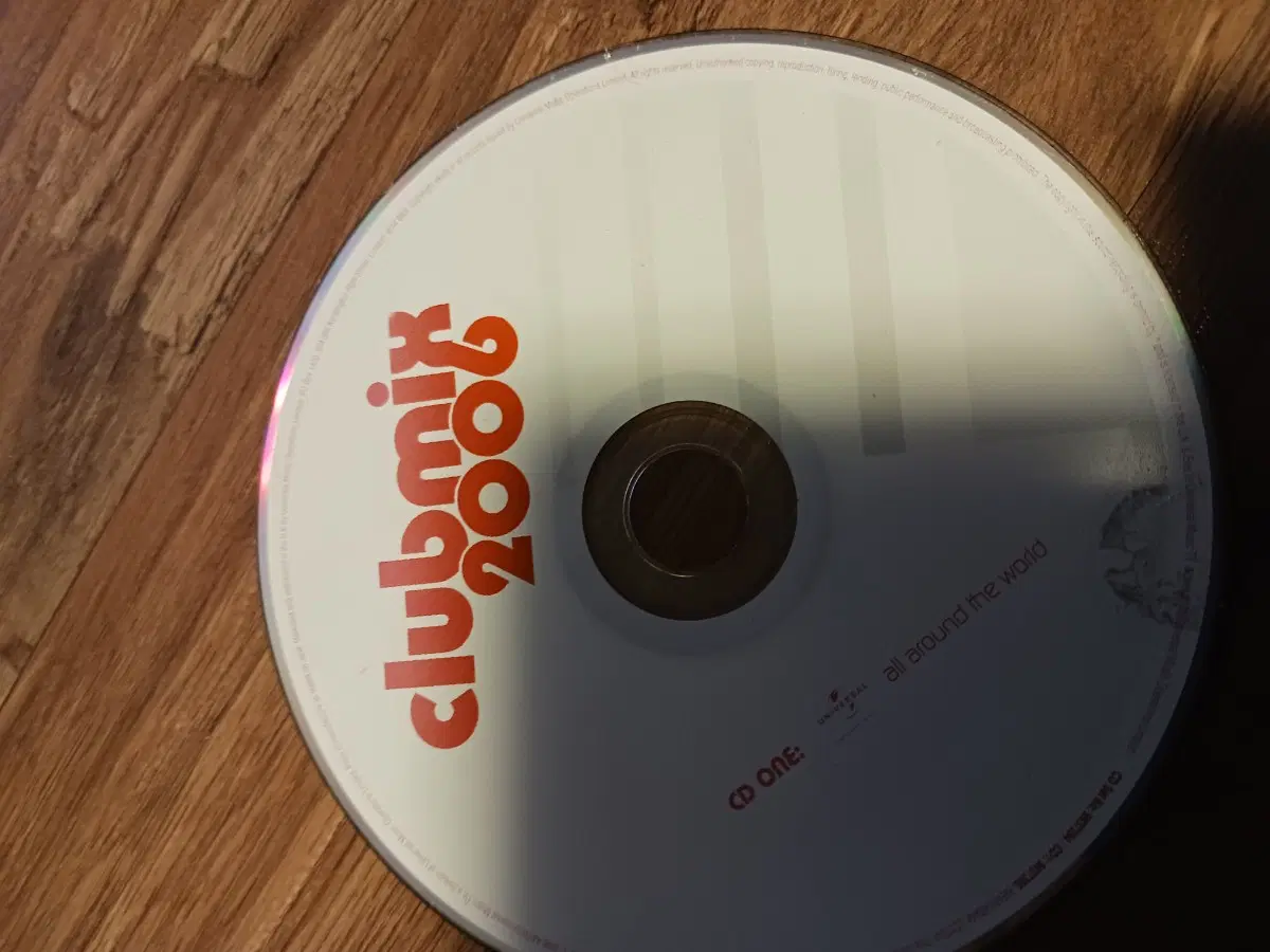 클럽믹스 2006 CD 원 올 어라운드 더 월드