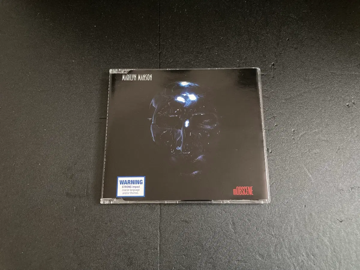 마릴린맨슨 Marilyn Manson-mOBSCENE 싱글CD
