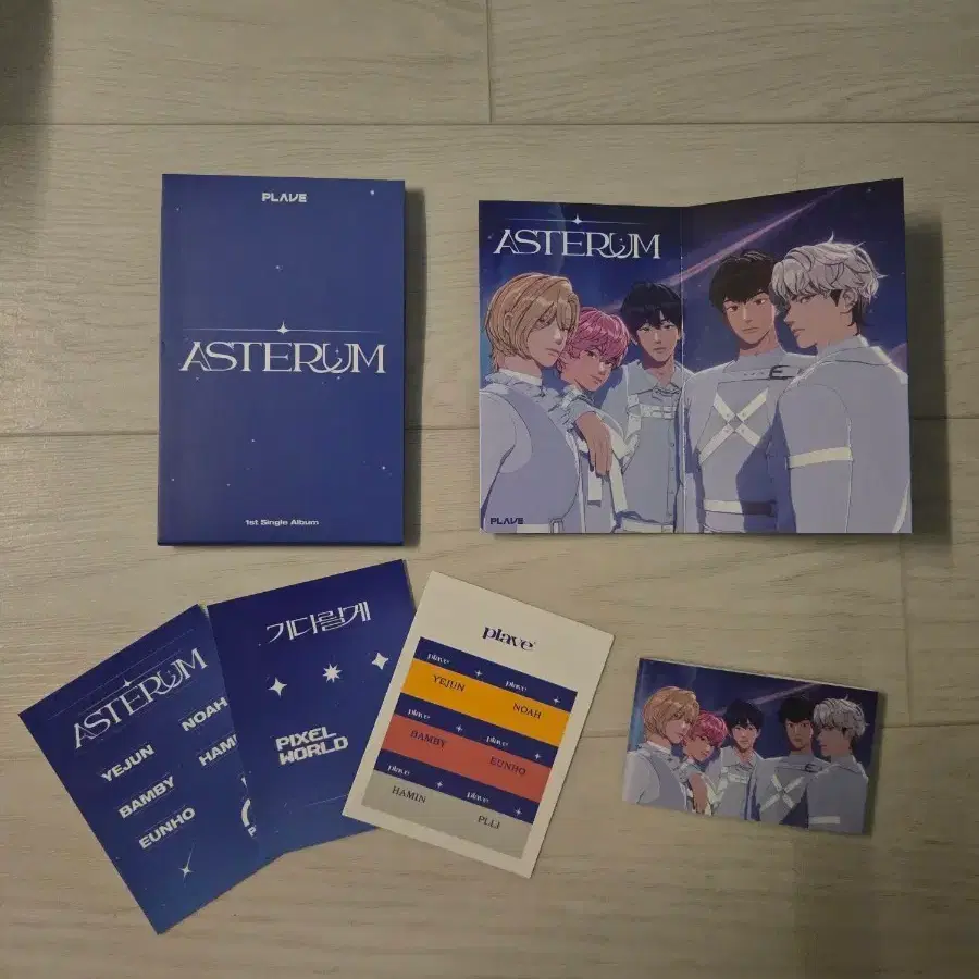 플레이브 기다릴게 포카 앨범