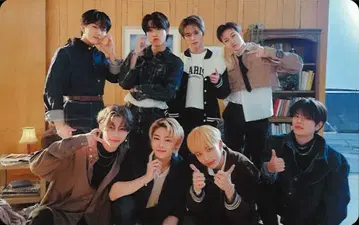 StrayKids THE SOUND 집합 트레이딩 카드 럭키 드로우