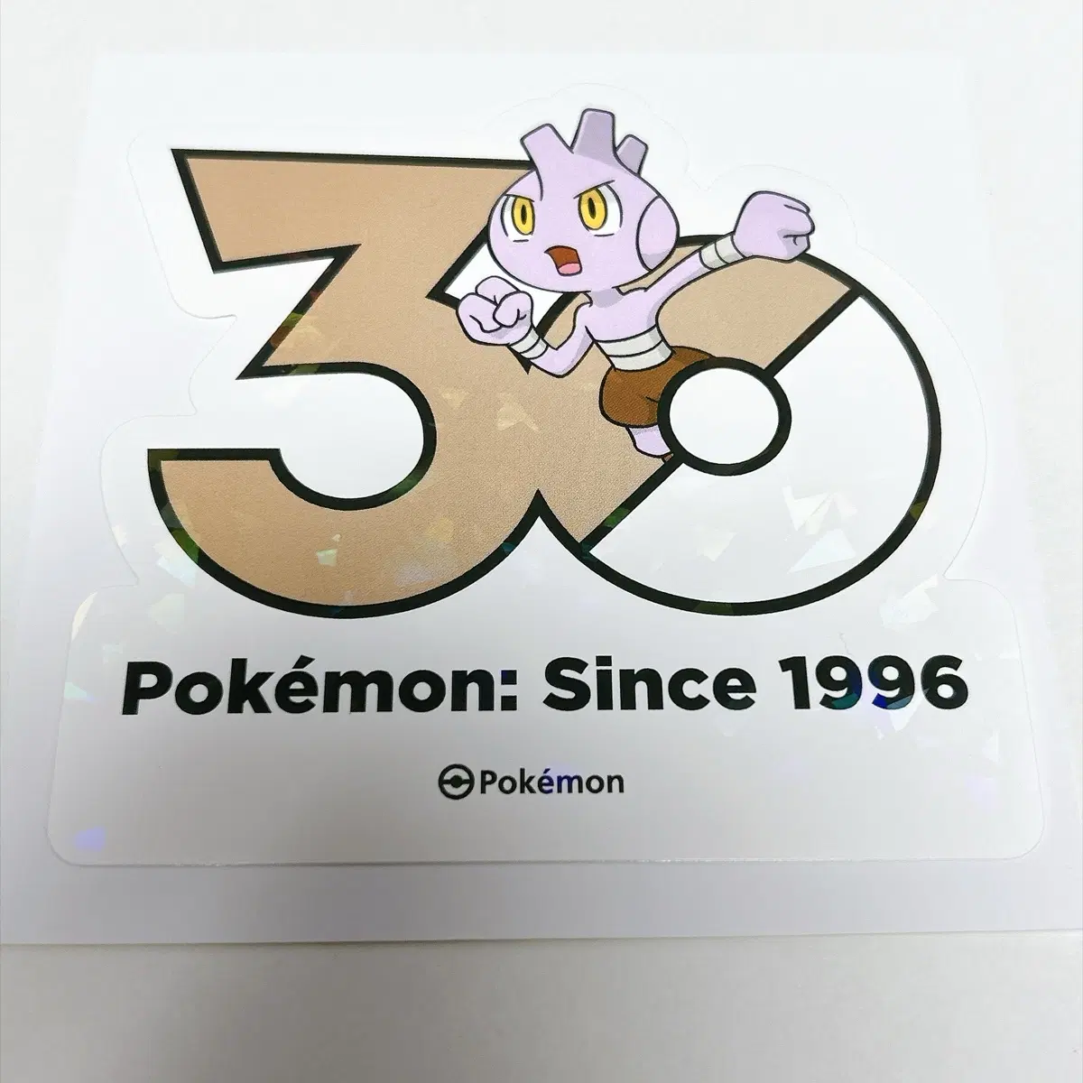 포켓몬스터 포켓몬 30주년 배루키 로고 스티커