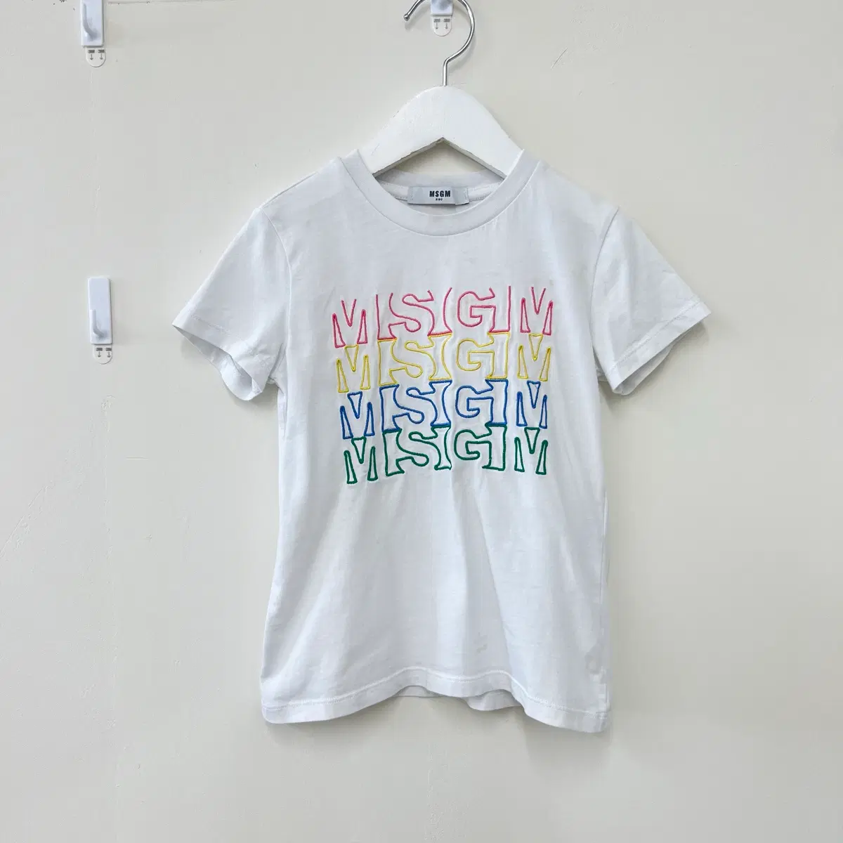 (110) MSGM 키즈 반팔 6a