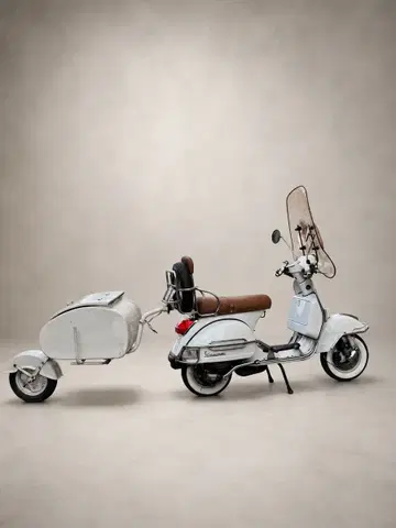 베스파 px125 + 트레일러