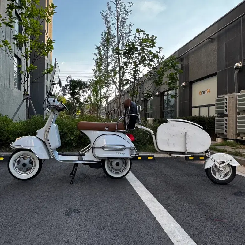 베스파 px125 + 트레일러