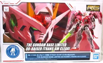 BANDAI SPIRITS RG 더블오 라이저 트랜잠 클리어 Ver 건담베이스 한정판
