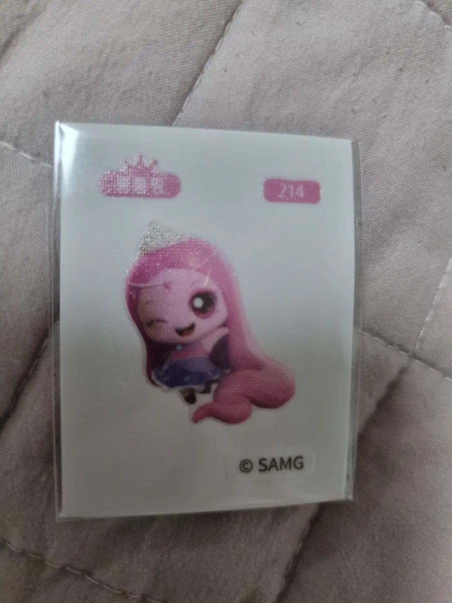 롱롱핑 띠부씰 214번 티니핑