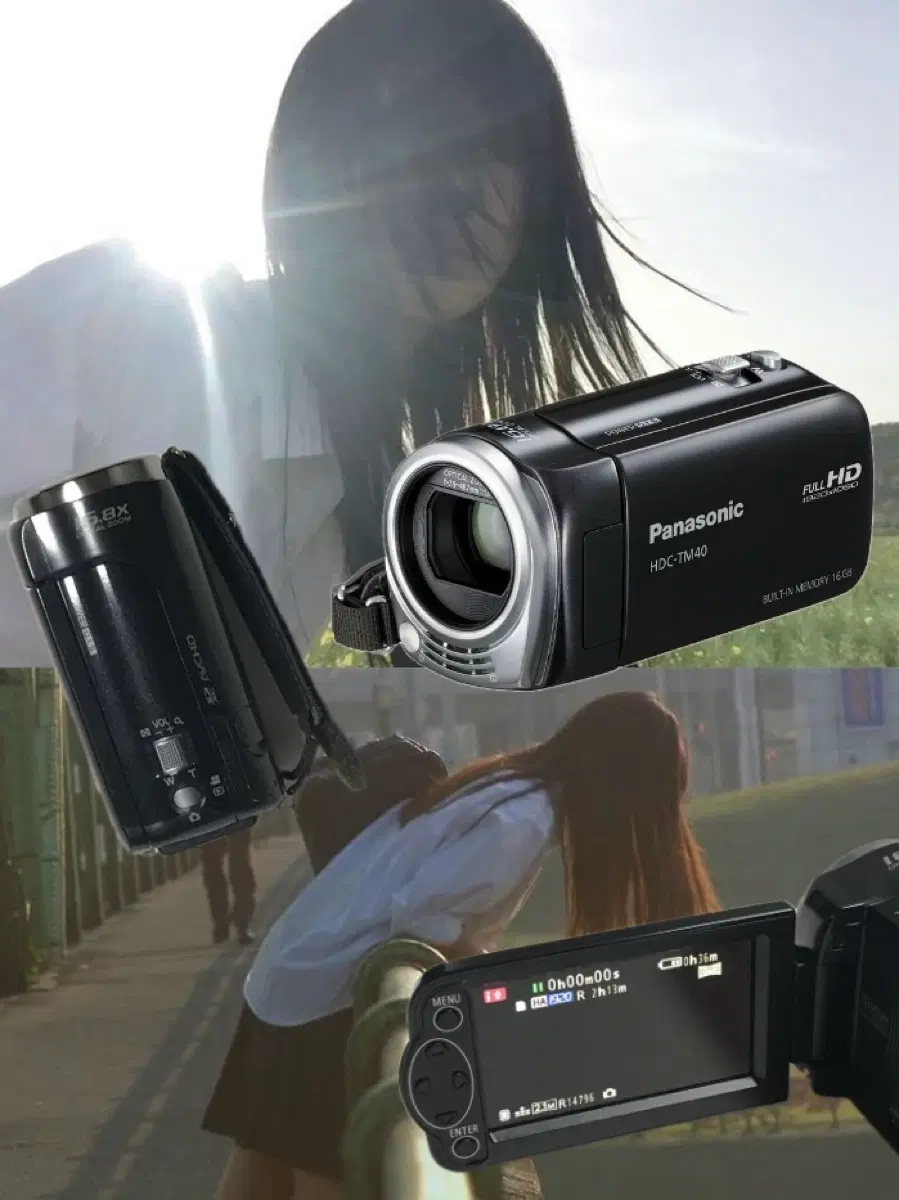 [고마츠나나 캠코더] 파나소닉 HDC-tm40 panasonic handycam 빈티지 캠코더