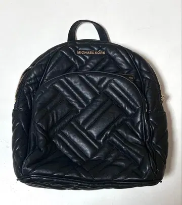 MICHAEL KORS 퀼팅 백팩 블랙