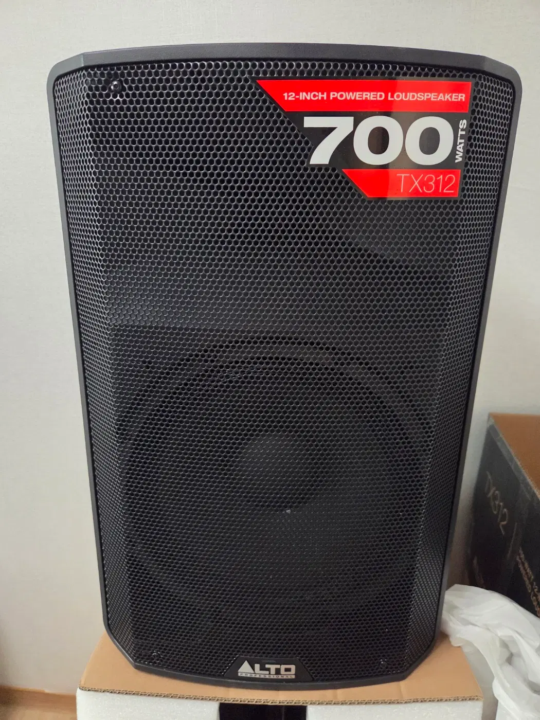 알토 ALTO TX312 12인치 700W 스피커 2개세트 거이 새것 가격인하