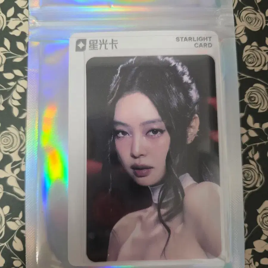 블랙핑크 블핑 포토카드 포카 중국 QQ뮤직 특전 랜덤 2성 제니 데드라인