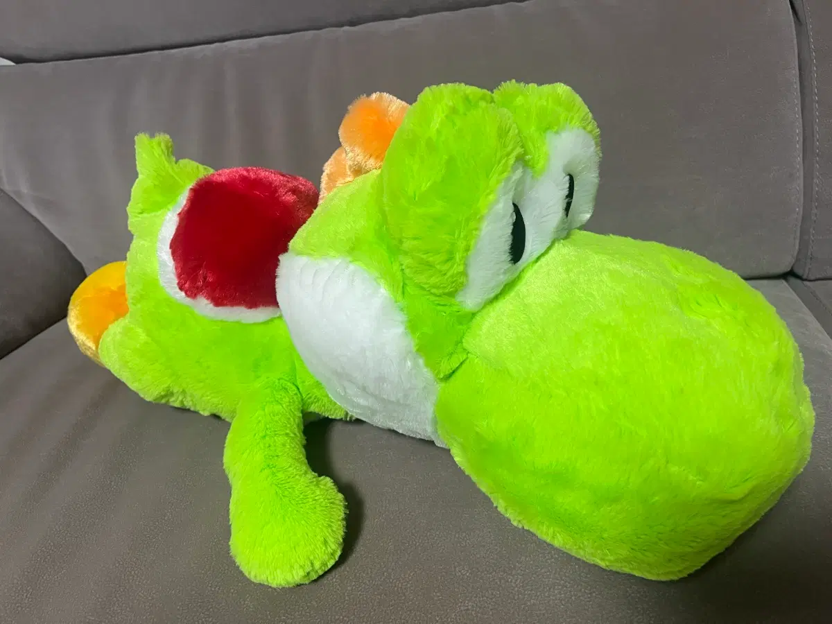 (새상품)일본 슈퍼마리오 요시 라잉 대형 인형 55cm