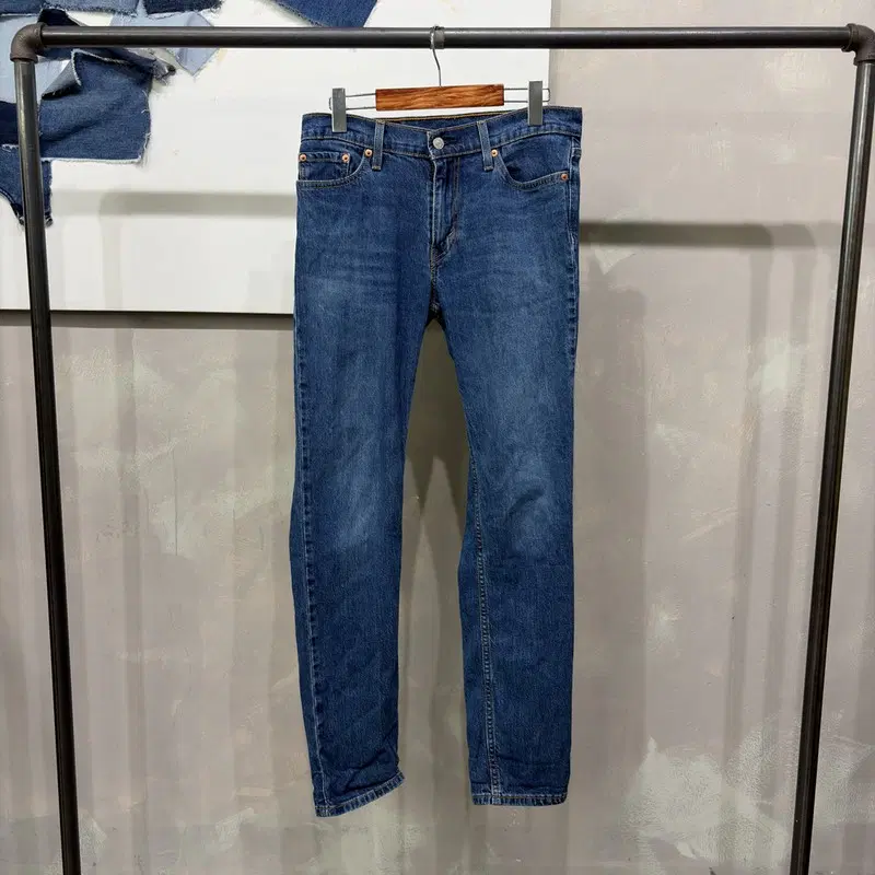 (30인치) 리바이스 511 캐주얼 워싱 스판 데님팬츠 청바지