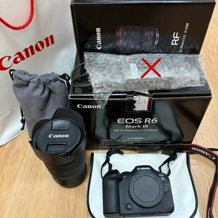 캐논 R6mark3 + RF24-70 f2.8 L IS USM 단순개봉급 판매