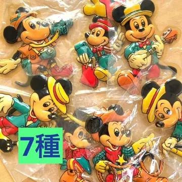 Disney 미키마우스 입체 패널 레트로 7종 세트